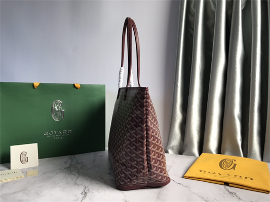 Goyard Artois MM Bag Goyardine Canvas & Chevroches Calfskin