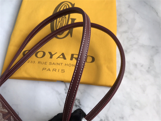 Goyard Artois MM Bag Goyardine Canvas & Chevroches Calfskin