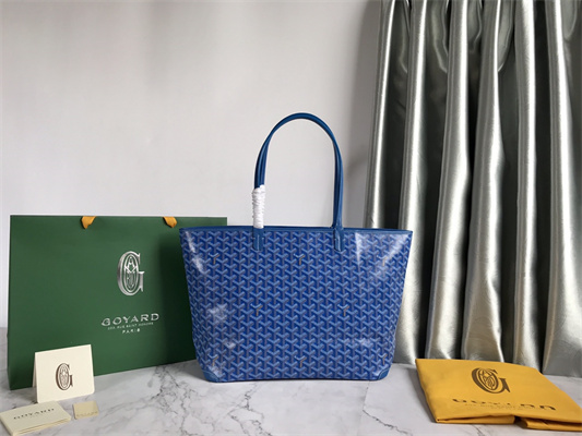 Goyard Artois MM Bag Goyardine Canvas & Chevroches Calfskin