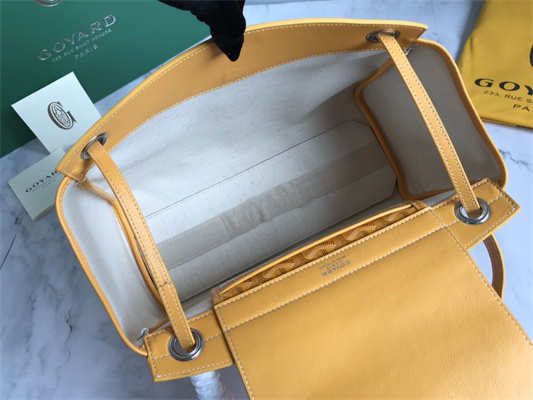 Goyard Rouette Souple Bag Goyardine Canvas & Chevroches Calfskin