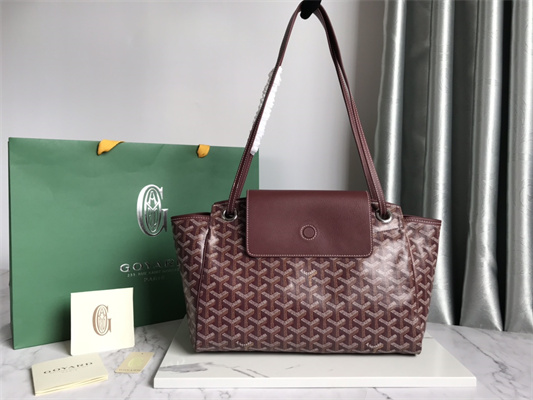 Goyard Rouette Souple Bag Goyardine Canvas & Chevroches Calfskin