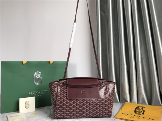 Goyard Rouette Souple Bag Goyardine Canvas & Chevroches Calfskin