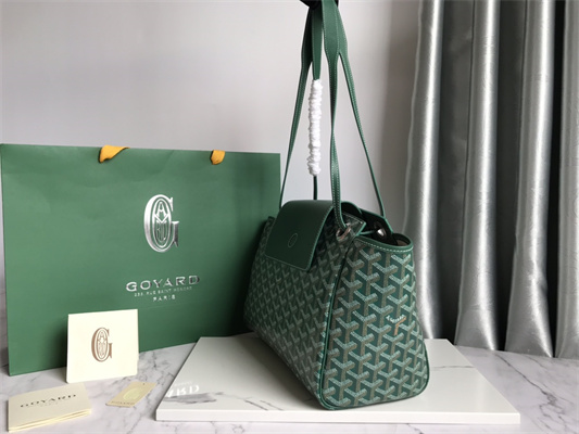 Goyard Rouette Souple Bag Goyardine Canvas & Chevroches Calfskin