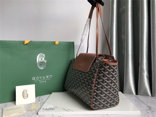 Goyard Rouette Souple Bag Goyardine Canvas & Chevroches Calfskin