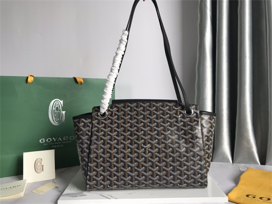 Goyard Rouette Souple Bag Goyardine Canvas & Chevroches Calfskin