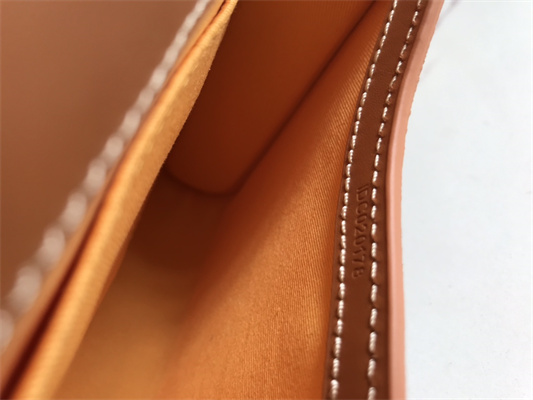 Goyard Monte-Carlo PM Clutch Goyardine Canvas & Cervon Calfskin