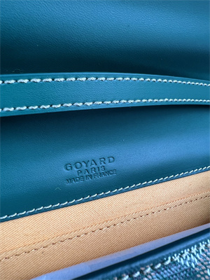 Goyard Monte-Carlo PM Clutch Goyardine Canvas & Cervon Calfskin