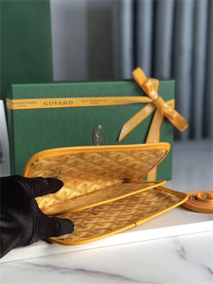 Goyard Plumet Pocket Wallet In Goyardine Canvas