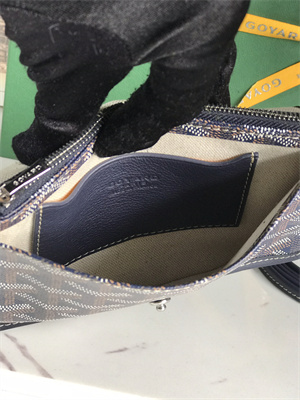 Goyard Plumet Pocket Wallet In Goyardine Canvas