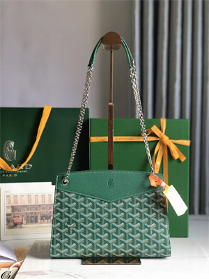 Goyard Rouette Structure PM Bag In Goyardine Canvas & Chevroches Calfskin