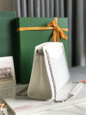 Goyard Rouette Structure PM Bag In Goyardine Canvas & Chevroches Calfskin