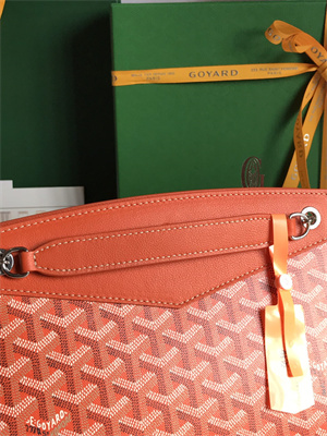 Goyard Rouette Structure PM Bag In Goyardine Canvas & Chevroches Calfskin