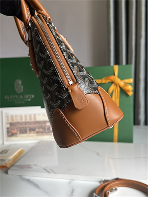 Goyard Vendome Mini Bag In Goyardine Canvas & Chevroches Calfskin