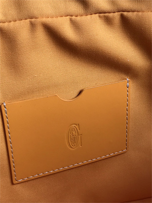 Goyard Saint Martin Handbag In Goyardine Canvas & Chevroches Calfskin