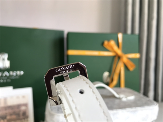 Goyard Muse Vanity Case In Goyardine Canvas & Cervon Calfskin