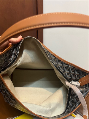 Goyard Bohème Hobo Bag Goyardine Canvas & Chevroches Calfskin