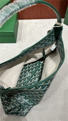 Goyard Bohème Hobo Bag Goyardine Canvas & Chevroches Calfskin