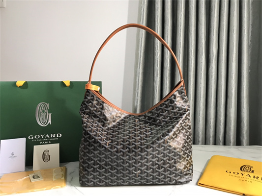 Goyard Bohème Hobo Bag Goyardine Canvas & Chevroches Calfskin