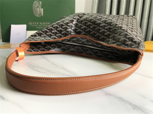 Goyard Bohème Hobo Bag Goyardine Canvas & Chevroches Calfskin