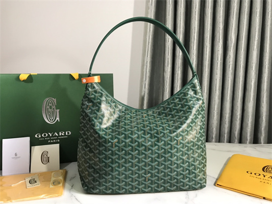 Goyard Bohème Hobo Bag Goyardine Canvas & Chevroches Calfskin