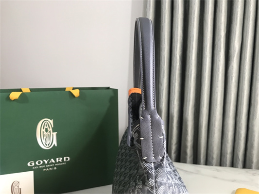 Goyard Bohème Hobo Bag Goyardine Canvas & Chevroches Calfskin