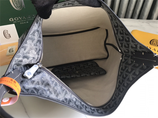 Goyard Bohème Hobo Bag Goyardine Canvas & Chevroches Calfskin