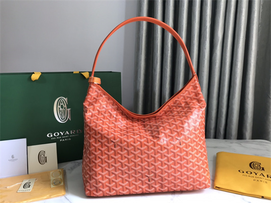 Goyard Bohème Hobo Bag Goyardine Canvas & Chevroches Calfskin
