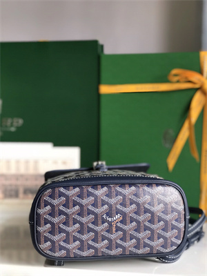 Goyard Alpin Mini Backpack Goyardine Canvas & Chevroches Calfskin
