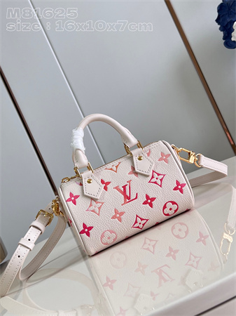 LV Nano Speedy Monogram Empreinte Leather Sunrise Aquarelle M83452