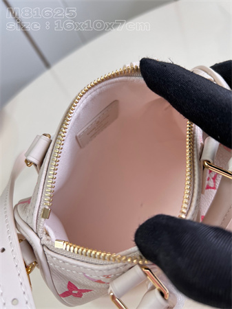 LV Nano Speedy Monogram Empreinte Leather Sunrise Aquarelle M83452