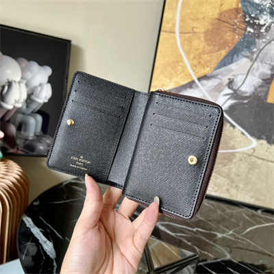 LV  Lou Wallet Monogram and Monogram Reverse coated canvas M81461