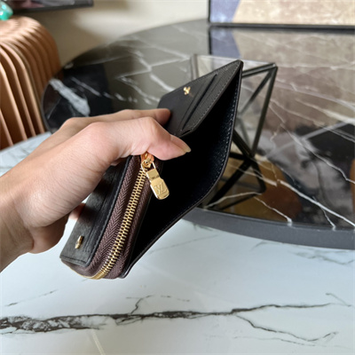 LV  Lou Wallet Monogram and Monogram Reverse coated canvas M81461