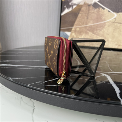 LV  Lou Wallet Monogram Canvas and Smooth Calfskin M81875