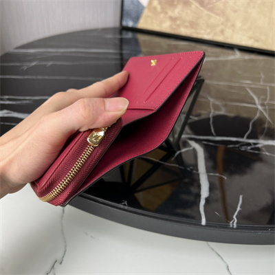 LV  Lou Wallet Monogram Canvas and Smooth Calfskin M81875