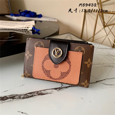 LV Juliette Wallet Monogram and Monogram Giant Reverse coated canvases M69432