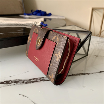 LV Juliette Wallet Monogram Canvas and Calfskin Leather M69433