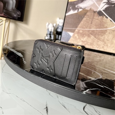 LV Card Holder Recto Verso Monogram Empreinte Black M69421