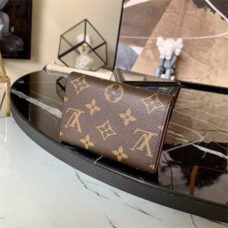 L.V Rosalie Coin Purse Monogram Canvas Inside Pink M41939