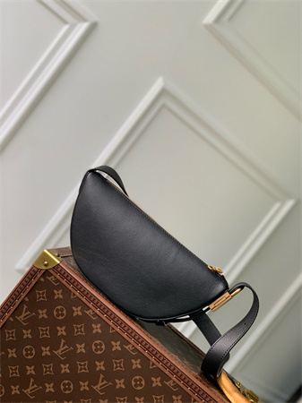 L.V Low Key Bumbag Calfskin Black M11429