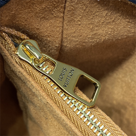 L.V Low Key Shoulder Bag Grained Calfskin Black M24611