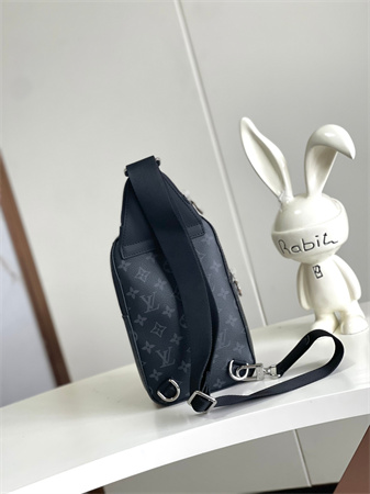 L.V Avenue Slingbag PM Monogram Eclipse coated canvas M47137