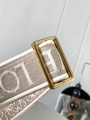 Loewe Anagram strap in jacquard and calfskin