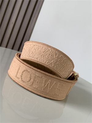 Loewe Anagram strap in jacquard and calfskin