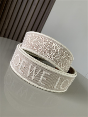 Loewe Anagram strap in jacquard and calfskin