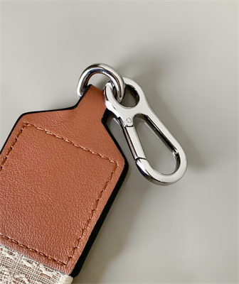 Loewe Anagram strap in jacquard and calfskin