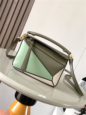Loewe Mini Puzzle Bag In Classic Calfskin