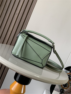 Loewe Mini Puzzle Bag In Classic Calfskin