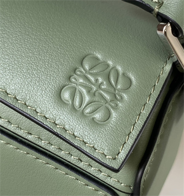 Loewe Mini Puzzle Bag In Classic Calfskin