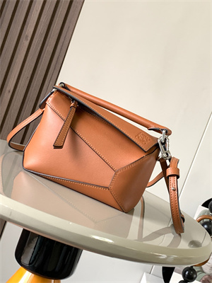 Loewe Mini Puzzle Bag In Classic Calfskin