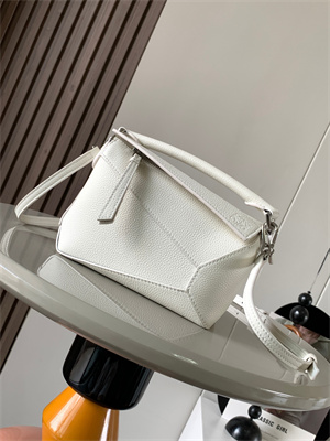 Loewe Mini Puzzle Bag In Soft Grained Calfskin